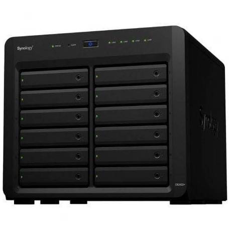 NAS SYNOLOGY DISKSTATION DS2422+/ 12 BAHÍAS 3.5'- 2.5'/ 4GB DDR4/ FORMATO TORRE