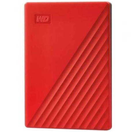 DISCO EXTERNO WESTERN DIGITAL MY PASSPORT 2TB/ 2.5'/ USB 3.2/ ROJO