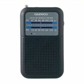 RADIO PORTÁTIL DAEWOO DW1008/ NEGRA