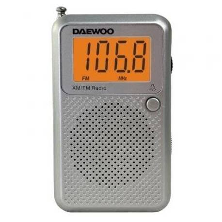 RADIO PORTÁTIL DAEWOO DW1115/ GRIS