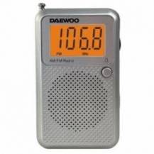 RADIO PORTÁTIL DAEWOO DW1115/ GRIS