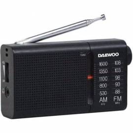 RADIO PORTÁTIL DAEWOO DW1119/ NEGRA