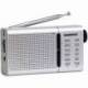 RADIO PORTÁTIL DAEWOO DW1037/ A PILAS/ PLATEADA