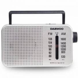 RADIO PORTÁTIL DAEWOO DW1122/ PLATA