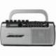 RADIO CASSETE DAEWOO DW1107/ CON CABLE/ A PILAS/ NEGRA Y PLATEADA