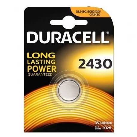 PILA DE BOTÓN DURACELL CR2430/ 3V