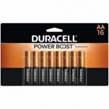 PACK DE 16 PILAS AA DURACELL PLUS POWER BOOST DPBLR6B16/ 1.5V/ ALCALINAS