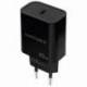 CARGADOR DE PARED NANOCABLE 10.10.2006/ 1XUSB TIPO-C/ 20W/ NEGRO