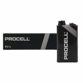 PACK DE 10 PILAS DURACELL PROCELL ID1604IPX10/ 9V/ ALCALINAS