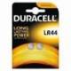 PACK DE 2 PILAS DE BOTÓN DURACELL LR44/ 1.5V/ ALCALINAS