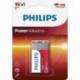 PILA ALCALINA PHILIPS 6LR61P1B/10/ 9V