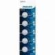 PACK DE 5 PILAS DE BOTÓN PHILIPS CR2032P5/01B LITHIUM/ 3V