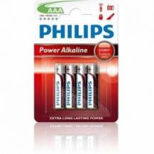 PACK DE 4 PILAS AAA PHILIPS LR03P4B/10/ 1.5V/ ALCALINAS