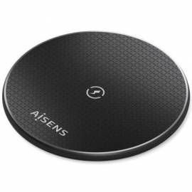 BASE DE CARGA INALÁMBRICA AISENS ASCH-15W1WC058-BK 15W/ NEGRO