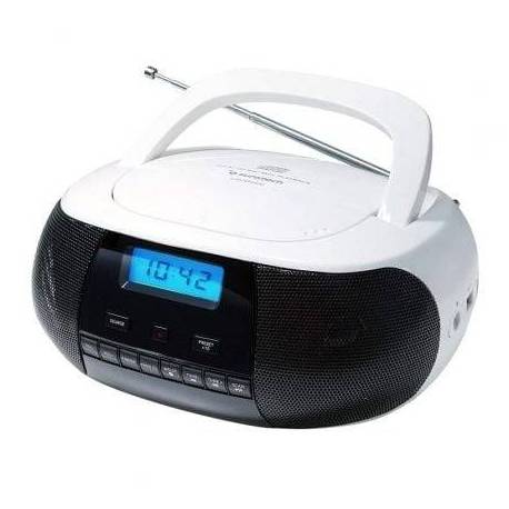 RADIO CD SUNSTECH CRUSM400WT/ BLANCA