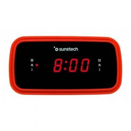 DESPERTADOR SUNSTECH FRD60RD/ RADIO FM