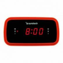DESPERTADOR SUNSTECH FRD60RD/ RADIO FM