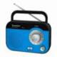 RADIO PORTÁTIL SUNSTECH RPS560/ AZUL
