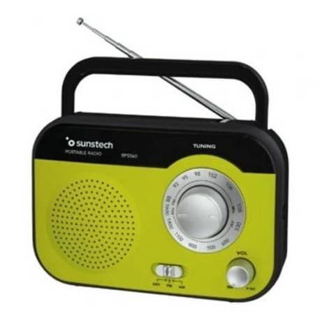 RADIO PORTÁTIL SUNSTECH RPS560/ VERDE