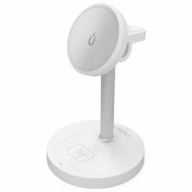 BASE DE CARGA INALÁMBRICA AISENS ASCH-15W3WC065-W/ 15W/ BLANCO