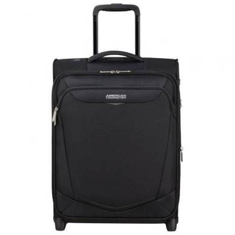 MALETA DE CABINA AMERICAN TOURISTER UPRIGHT SUMMERRIDE 55CM/ 55X40X20CM/ 2 RUEDAS/ NEGRA