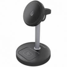 BASE DE CARGA INALÁMBRICA AISENS ASCH-15W3WC066-BK/ 15W/ NEGRO