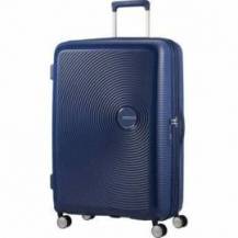 MALETA GRANDE AMERICAN TOURISTER SOUNDBOX SPINNER 77CM/ 77X51.5X29.5CM/ 4 RUEDAS/ AZUL MARINO