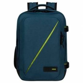 MOCHILA AMERICAN TOURISTER TAKE2CABIN S/ CAPACIDAD 24.2L/ AZUL