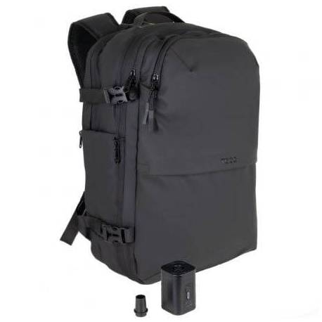 MOCHILA TOOQ TQBP-V101-BK/ CAPACIDAD 30-55L/ NEGRA/ INCLUYE BOMBA DE AIRE