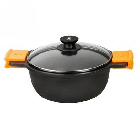 CACEROLA BRA EFFICIENT A270324/ Ø24CM/ ALUMINIO FUNDIDO/ APTA PARA INDUCCIÓN