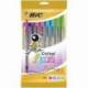 BOLÍGRAFOS DE TINTA DE ACEITE BIC CRISTAL FUN 921342/ 10 UNIDADES/ COLORES SURTIDOS