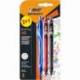BOLÍGRAFO DE TINTA DE GEL RETRÁCTIL BIC GELOCITY QUICK DRY 972035/ 3 UNIDADES/ SURTIDOS