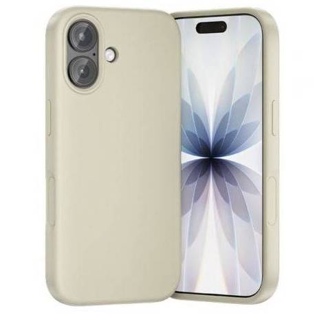 FUNDA SILICONA CON MAGSAFE VENTION KVCNCB-10/ COMPATIBLE CON IPHONE 17/ BEIGE