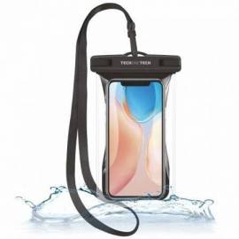 FUNDA UNIVERSAL IMPERMEABLE PARA SMARTPHONE TECH ONE TECH TEC2855/ HASTA 7.5'