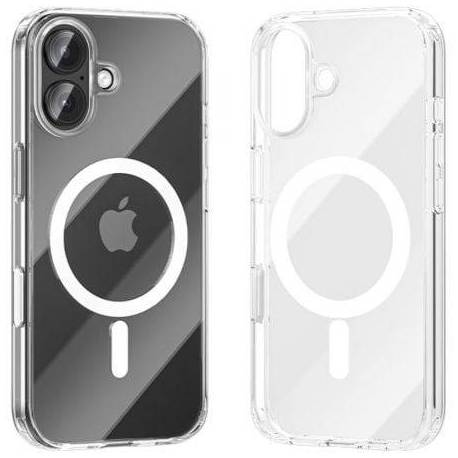 FUNDA DURA CON MAGSAFE VENTION CONCISE IMPACT KVBTCB-10/ COMPATIBLE CON IPHONE 17/ TRANSPARENTE