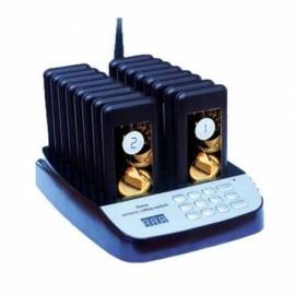 KIT AVISADOR DE CLIENTES PREMIER EFFICENT-CUSTOMER/ 16 RECEPTORES / BASE DE CARGA