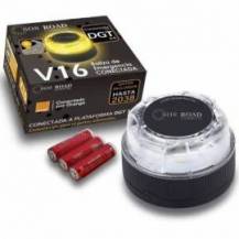 LUZ BALIZA DE EMERGENCIA PARA COCHE SOS ROAD CONNECTED EL2024 V16/ HOMOLOGADA/ BASE IMANTADA/ GEOLOCALIZABLE/ FUNCIONA A PILAS