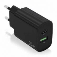 CARGADOR DE PARED AISENS A110-0755/ 1XUSB TIPO-C/ 1XUSB/ 20W