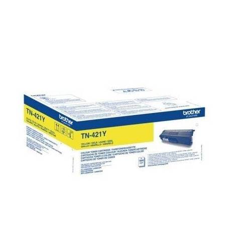 TÓNER ORIGINAL BROTHER TN-421Y/ AMARILLO