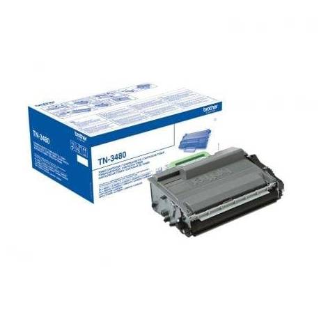 TÓNER ORIGINAL BROTHER TN-3480 ALTA CAPACIDAD/ NEGRO