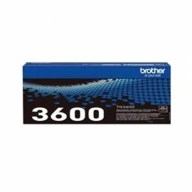 TÓNER ORIGINAL BROTHER TN3600/ NEGRO