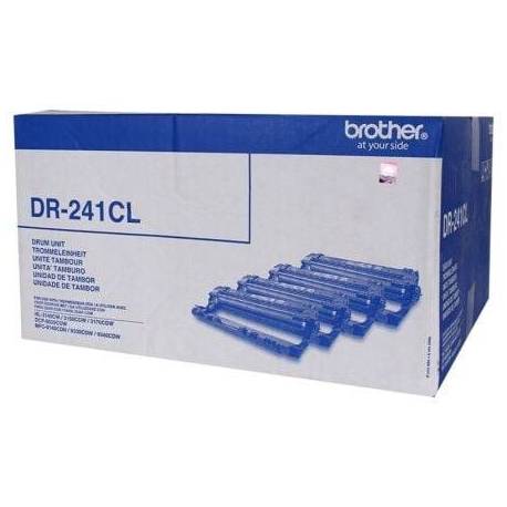 TAMBOR DE IMAGEN ORIGINAL BROTHER DR-241CL MULTIPACK/ CIAN/ MAGENTA/ AMARILLO/ NEGRO