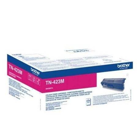 TÓNER ORIGINAL BROTHER TN-423M ALTA CAPACIDAD/ MAGENTA