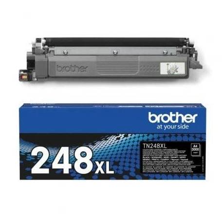 TÓNER ORIGINAL BROTHER TN248XLBK ALTA CAPACIDAD/ NEGRO