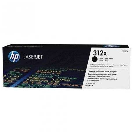 TÓNER ORIGINAL HP Nº312X XL ALTA CAPACIDAD/ NEGRO