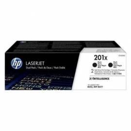 TÓNER ORIGINAL HP Nº201X XL ALTA CAPACIDAD MULTIPACK/ 2X NEGRO
