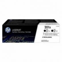 TÓNER ORIGINAL HP Nº201X XL ALTA CAPACIDAD MULTIPACK/ 2X NEGRO