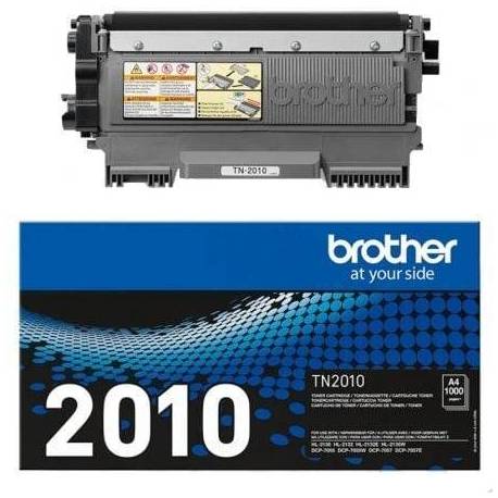 TÓNER ORIGINAL BROTHER TN-2010/ NEGRO