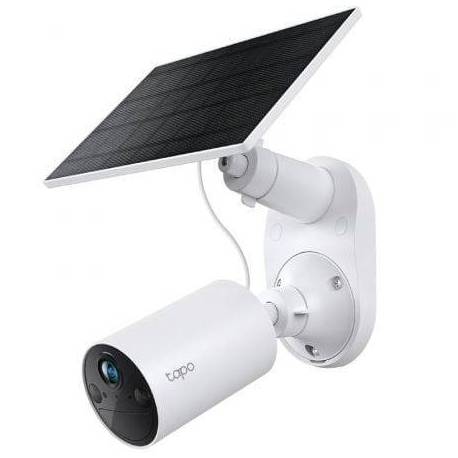 CÁMARA DE VIDEOVIGILANCIA TP-LINK TAPO TC82 KIT/ VISIÓN NOCTURNA/ CONTROL DESDE APP/ INCLUYE PANEL SOLAR