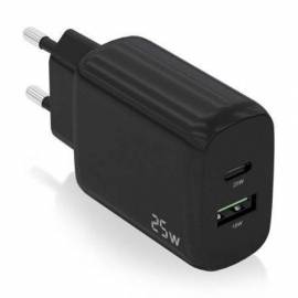 CARGADOR DE PARED AISENS A110-0759/ 1XUSB TIPO-C/ 1XUSB/ 25W